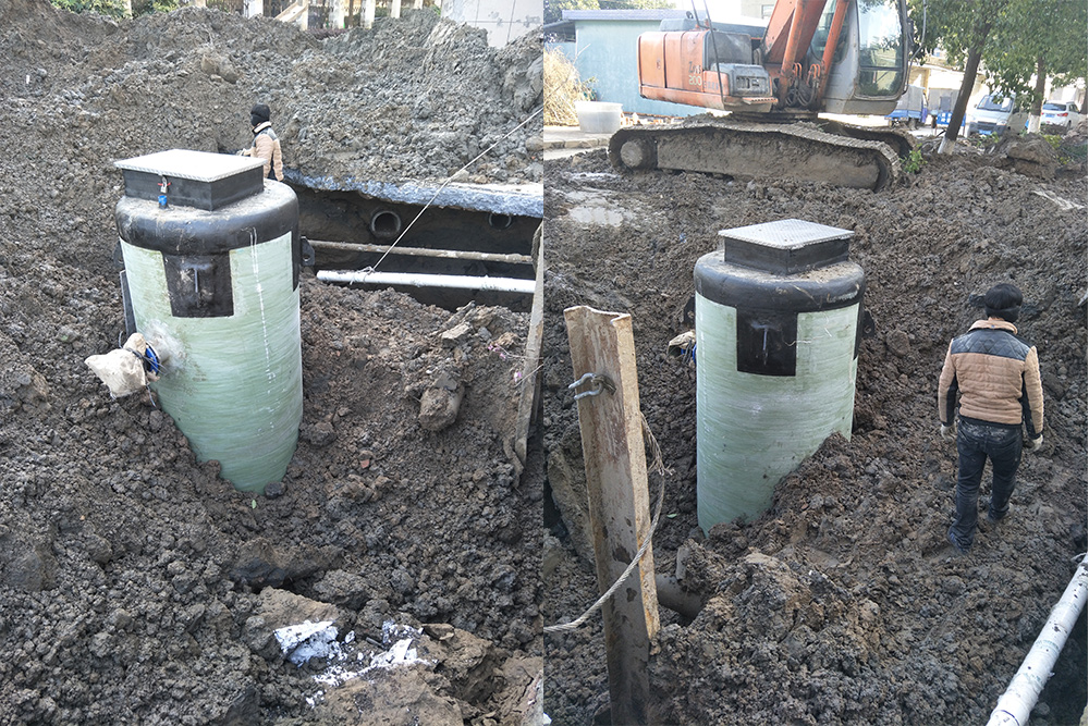 高新区污水管网工程一体化预制泵站